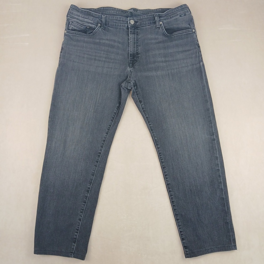 Mavi Zach 40x30 Mens Jeans Tencel Stretch Straight Black ***Actual 38x28 ***